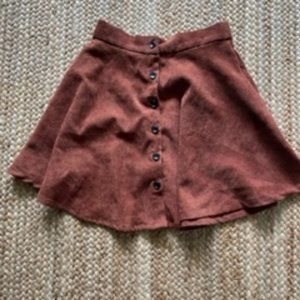 Brown Skirt